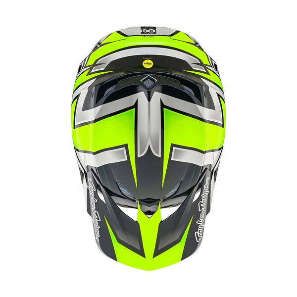 Troy Lee Designs - Casque SE5 Composite Ever Jaune fluo / Gris / Noir