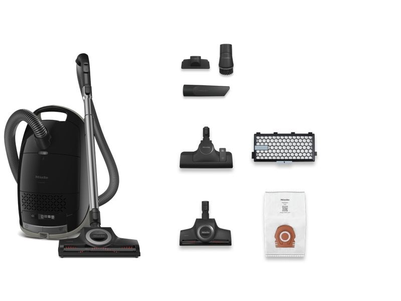Miele Bodenstaubsauger Guard M1 Cat and Dog Schwarz Bodenstaubsauger mit Beutel