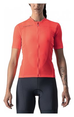 Maillot Manches Courtes Femme Castelli Anima 3 Rose / Bleu