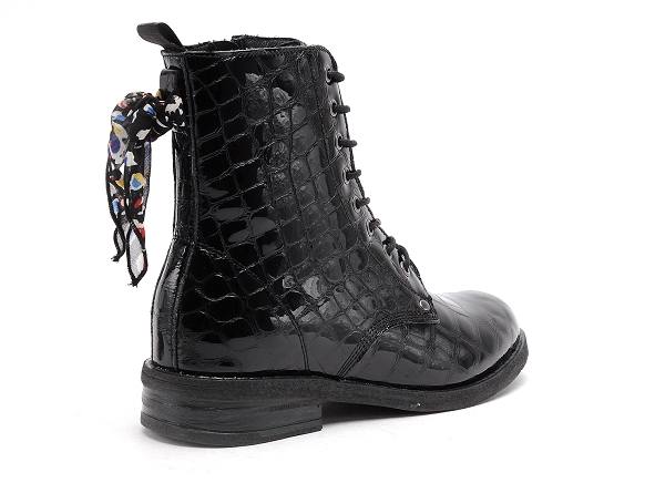 Goodstep boots bottine plates femme bahia 2503 noir