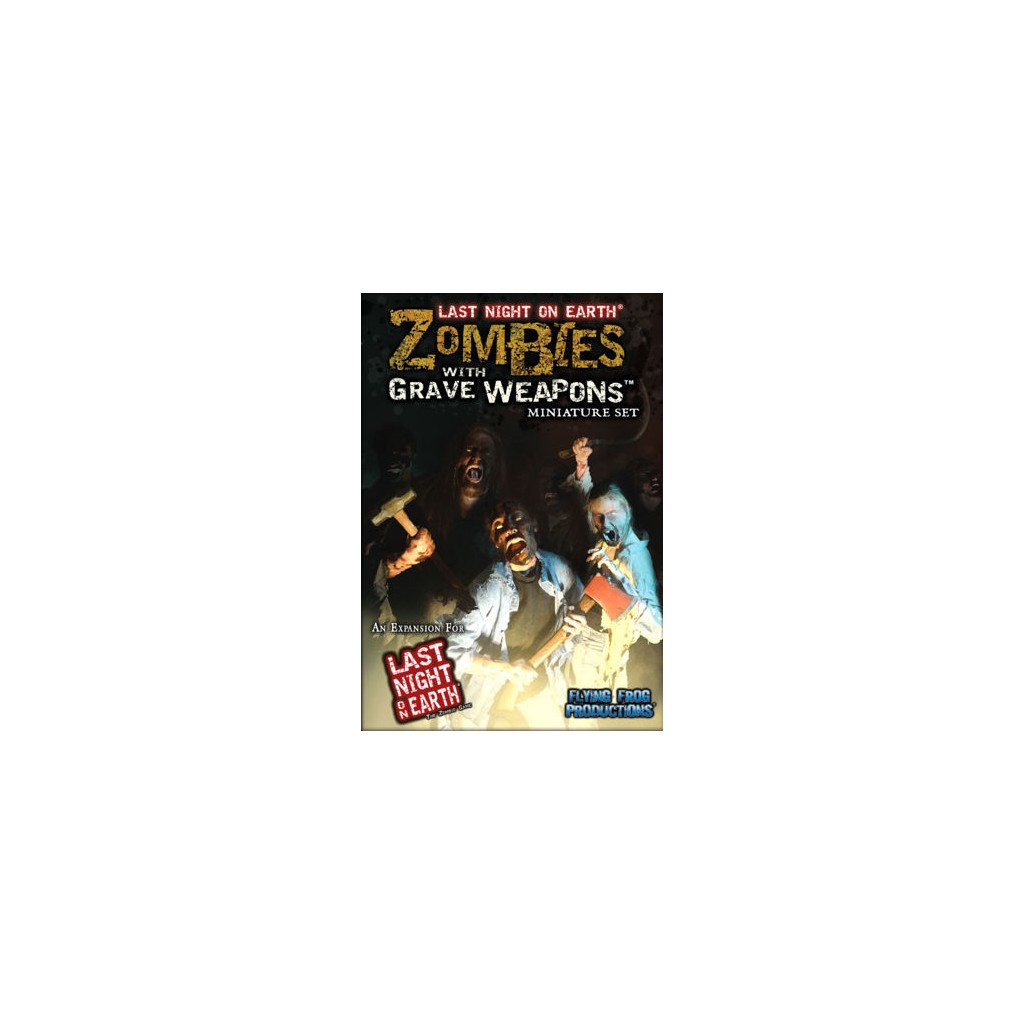 Last Night on Earth - Zombies with Grave Weapons Miniature Set