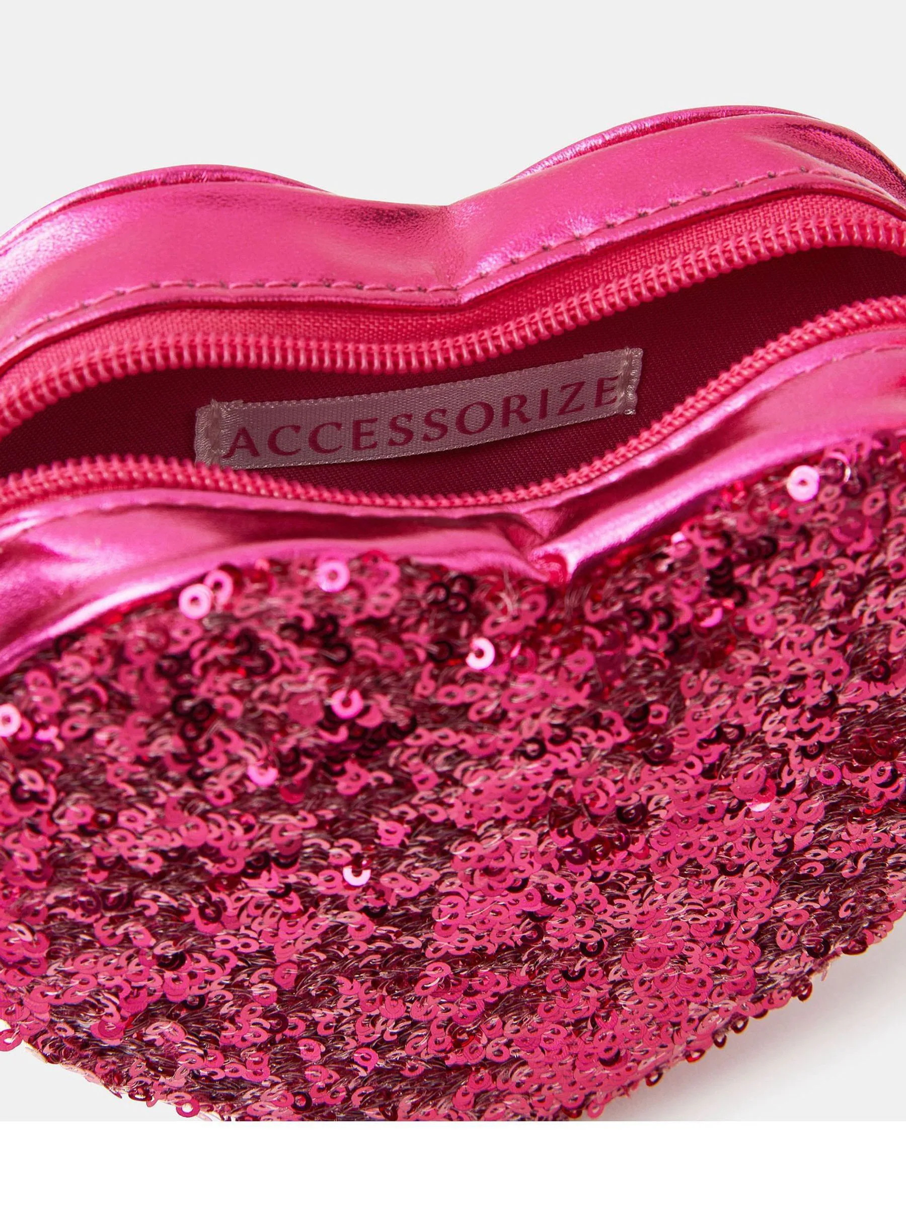Angels By Accessorize Girls Sequin Heart Bag