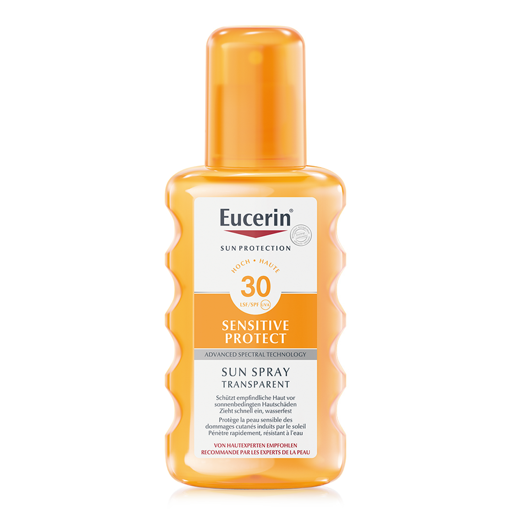 EUCERIN SUN Body Spray Sensitive Protect transparent LSF30 Spr 200 ml