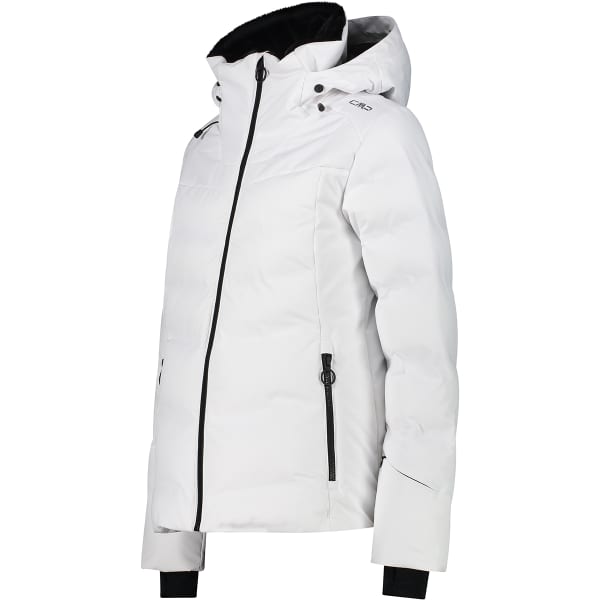 Veste de ski CMP WOMAN JACKET FIX HOOD WHITE