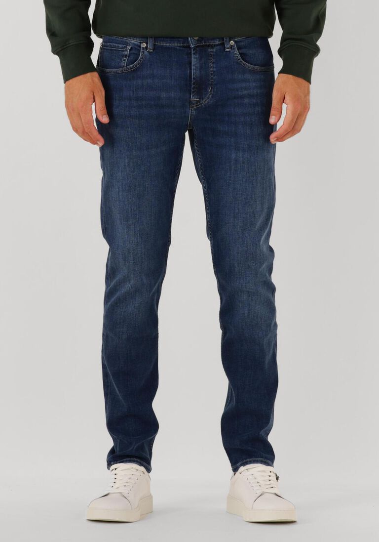 blauwe 7 for all mankind slim fit jeans slimmy tapered