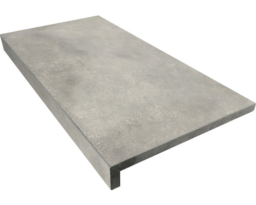 FLAIRSTONE Zwembadrand, zwembadrandsteen, betongrijs, 60 x 30 x 2 cm