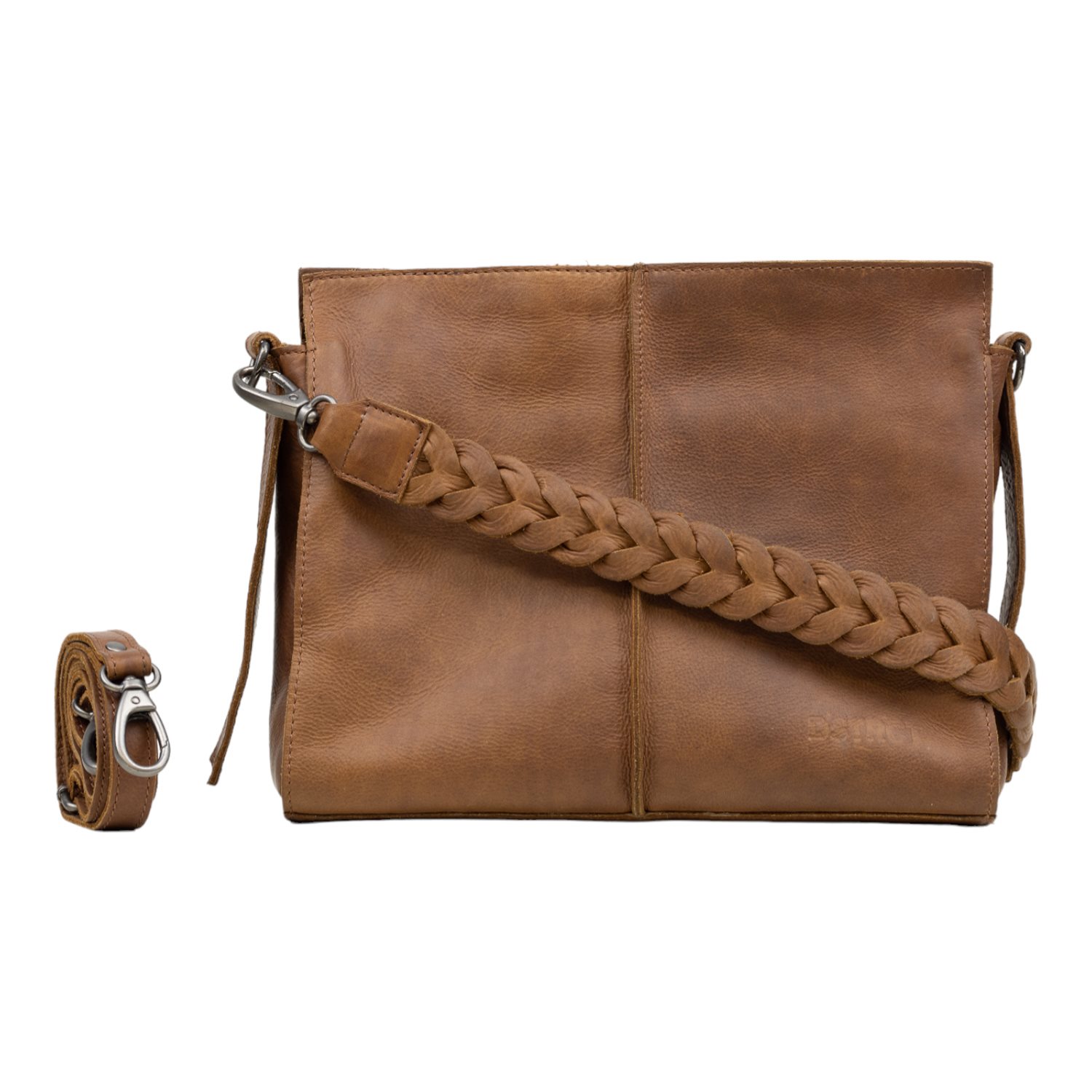 DSTRCT Preston Park Pouch Shoulder Bag cognac