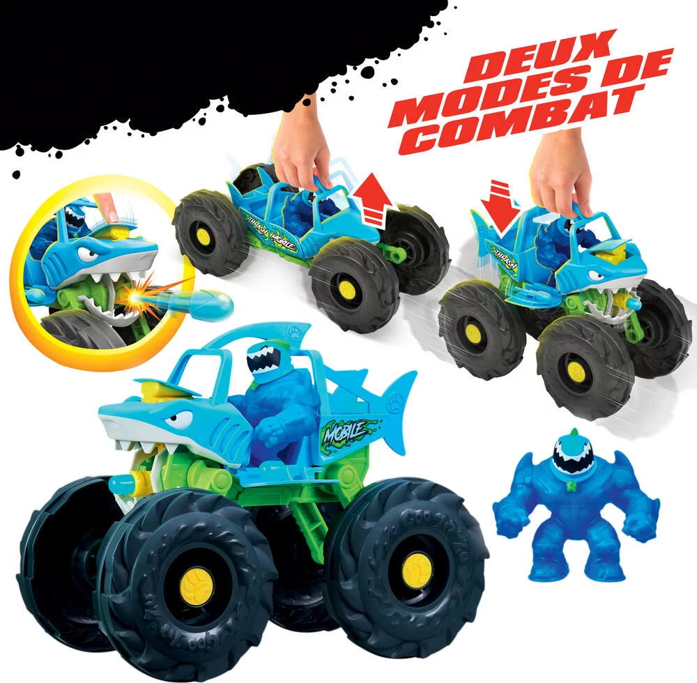 GOO JIT ZU -MONSTER TRUCK TRASH LE REQUIN