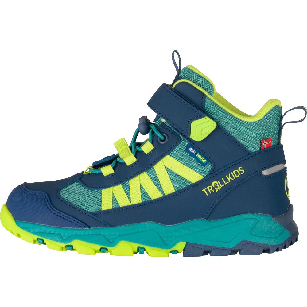 Trollkids Tronfjell Hiker Mid Wanderschuhe Kinder sea green
