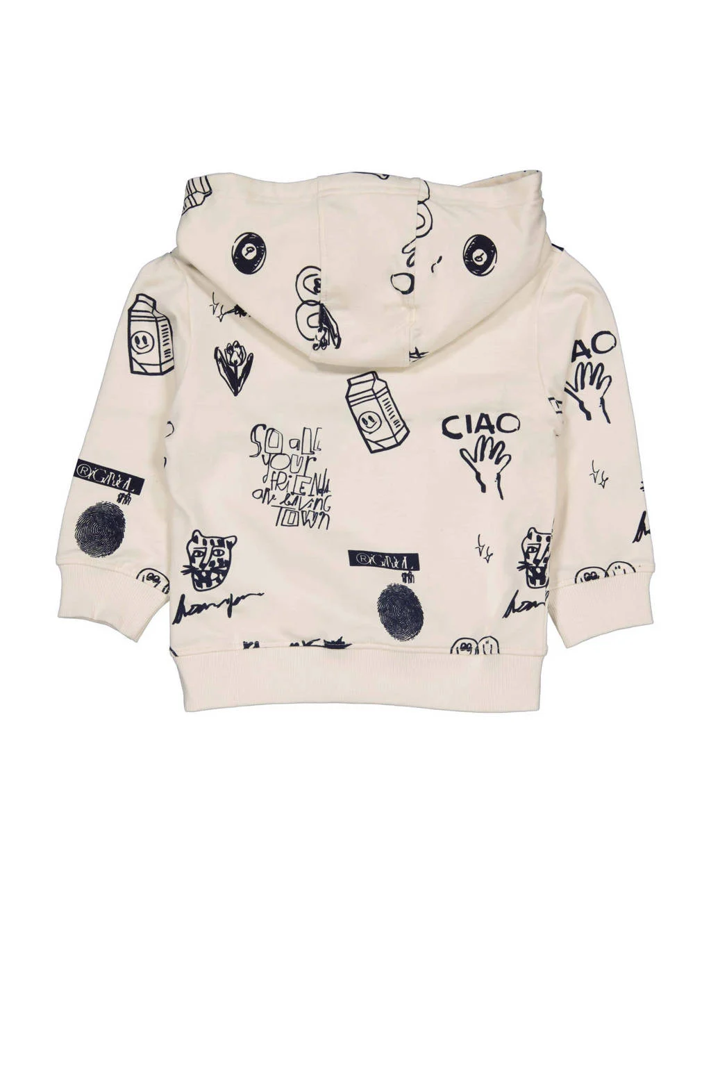 Quapi Mini hoodie ecru