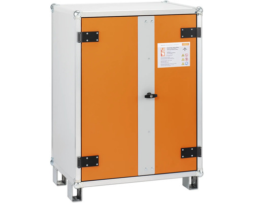 Cemo Basic 8/10 acculaadkast voor brandmeldinstallaties met voeten, 3-fase