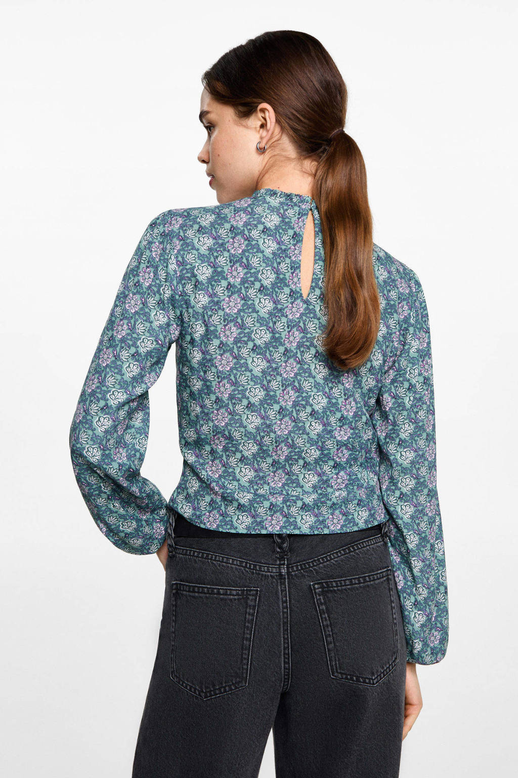 MANGO TEEN blousetop groen