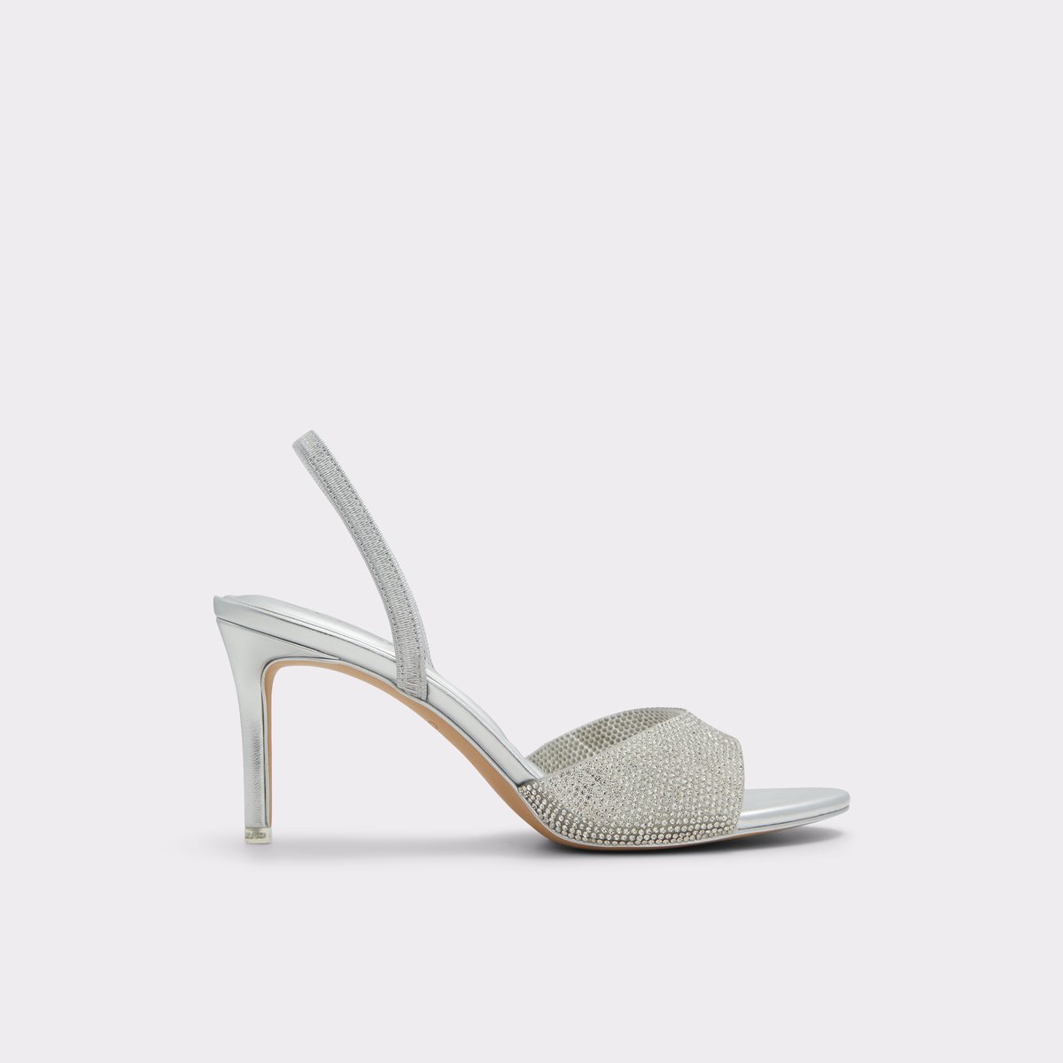 Aitana Silver Women Heeled sandals