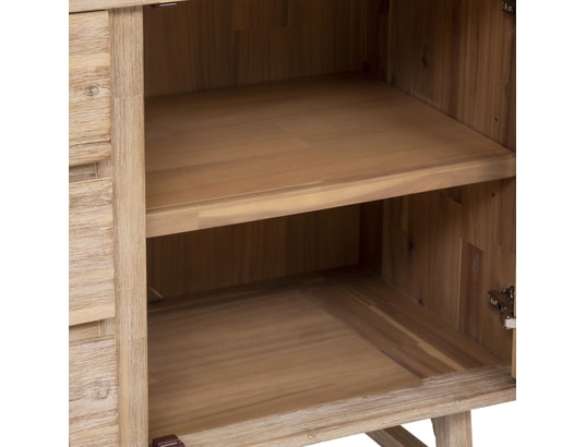 ATMOSPHERA - Buffet 3 tiroirs et 2 portes aeris en bois - marron