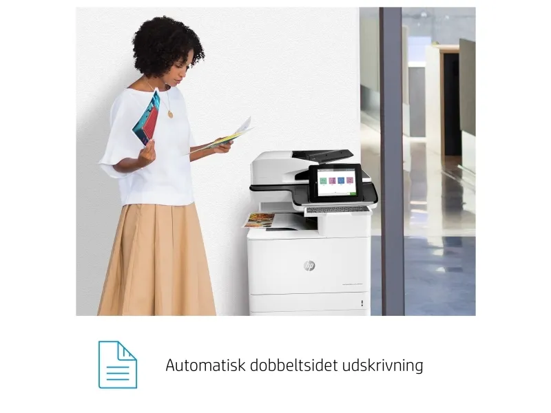 HP LaserJet Enterprise Flow MFP M776z - Multifunktionsprinter - farve - laser - 297 x 864 mm (original) - A3/Ledger (medie) - op til 46 spm (kopiering) - op til 46 spm (udskriver) - 2300 ark - 33.6 Kbps - USB 2.0, Gigabit LAN, Wi-Fi(n), USB 2.0 vært