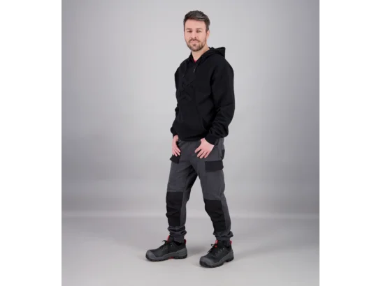 Sweat de travail Hoodie LOGO X Noir
