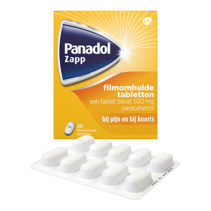 Panadol Zapp 500 mg 20 Tabletten