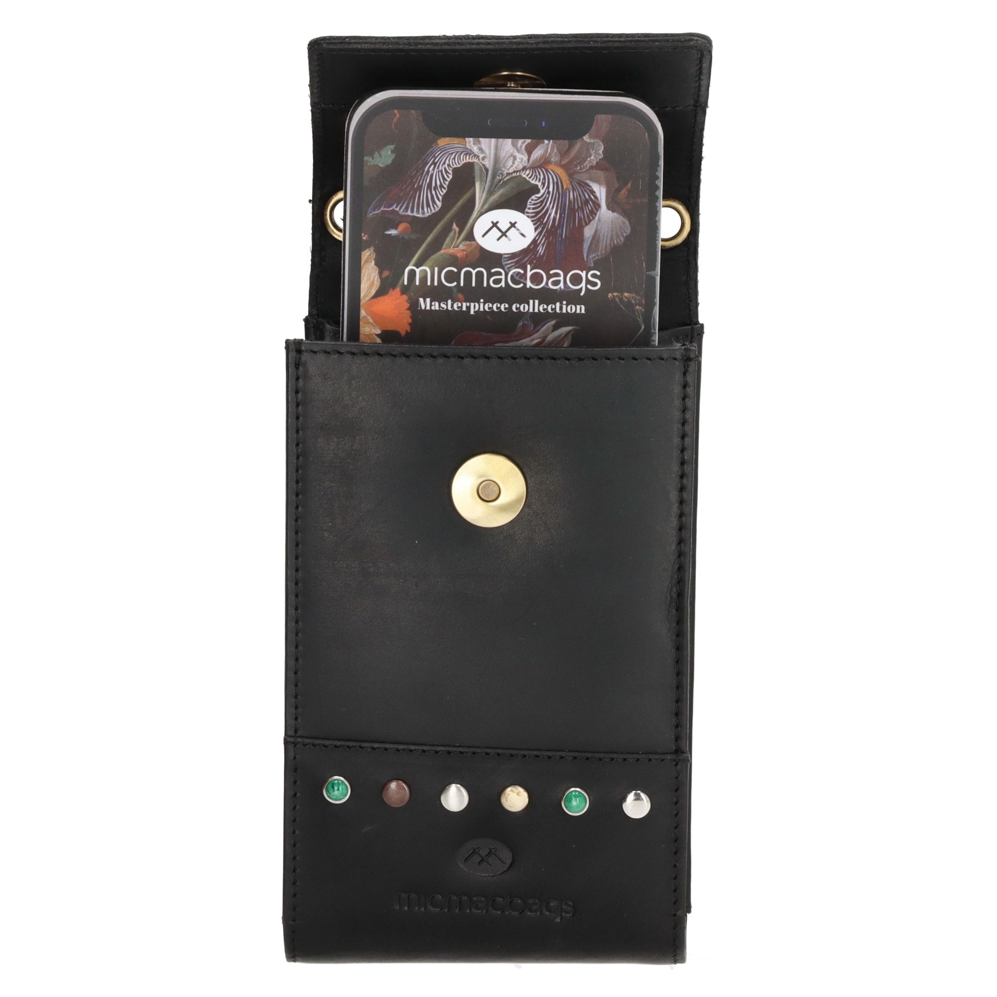 Micmacbags Masterpiece Telefoontasje Zwart