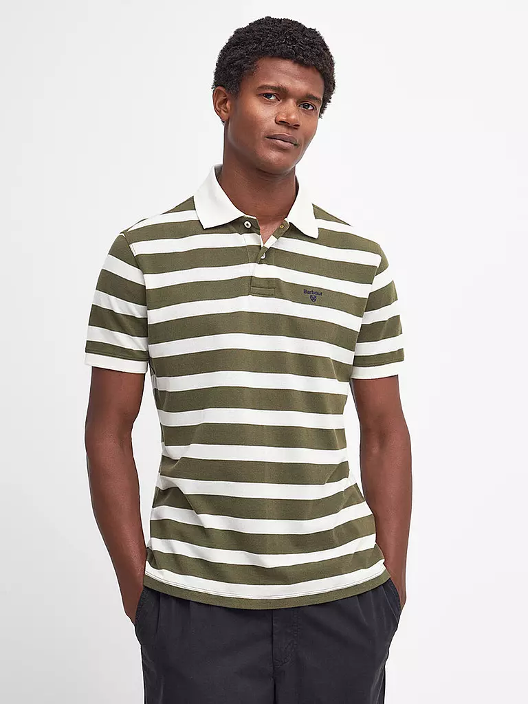 BARBOUR Poloshirt grün