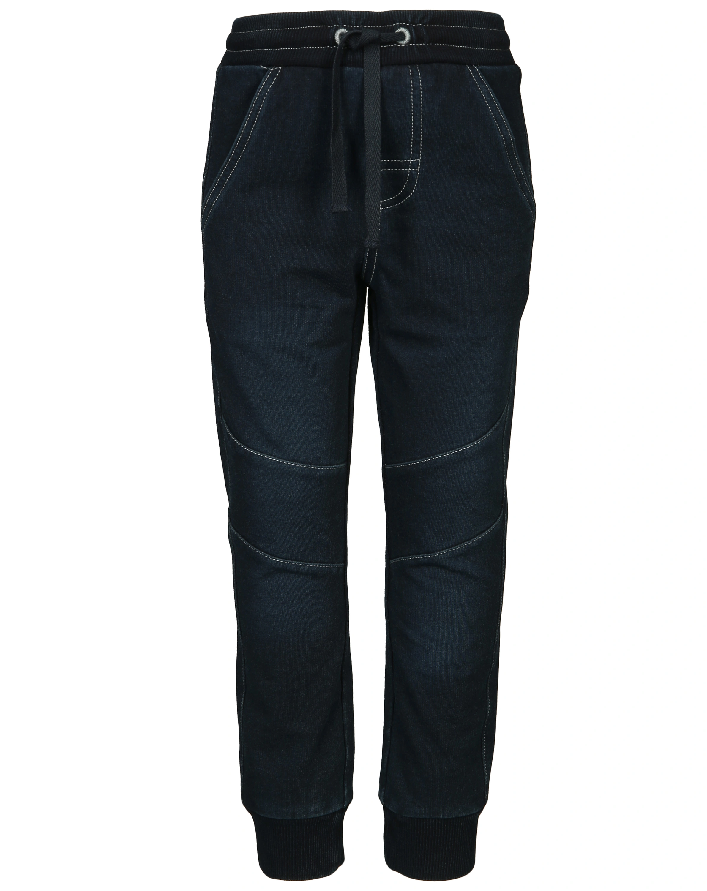 Sweat-Jeanshose BASIC in dark blue denim