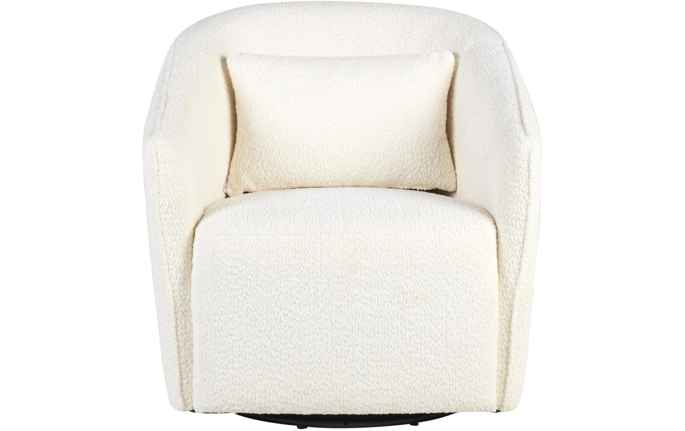 Dreh- und Gleitsessel Gomi Cream<br>Gemütlicher Sessel