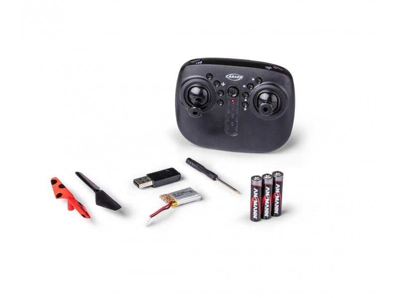 Carson Drohne X4 Quadcopter Angry Bug 2.0 RTF Quadrokopter Drohne im Marienkäfer Design