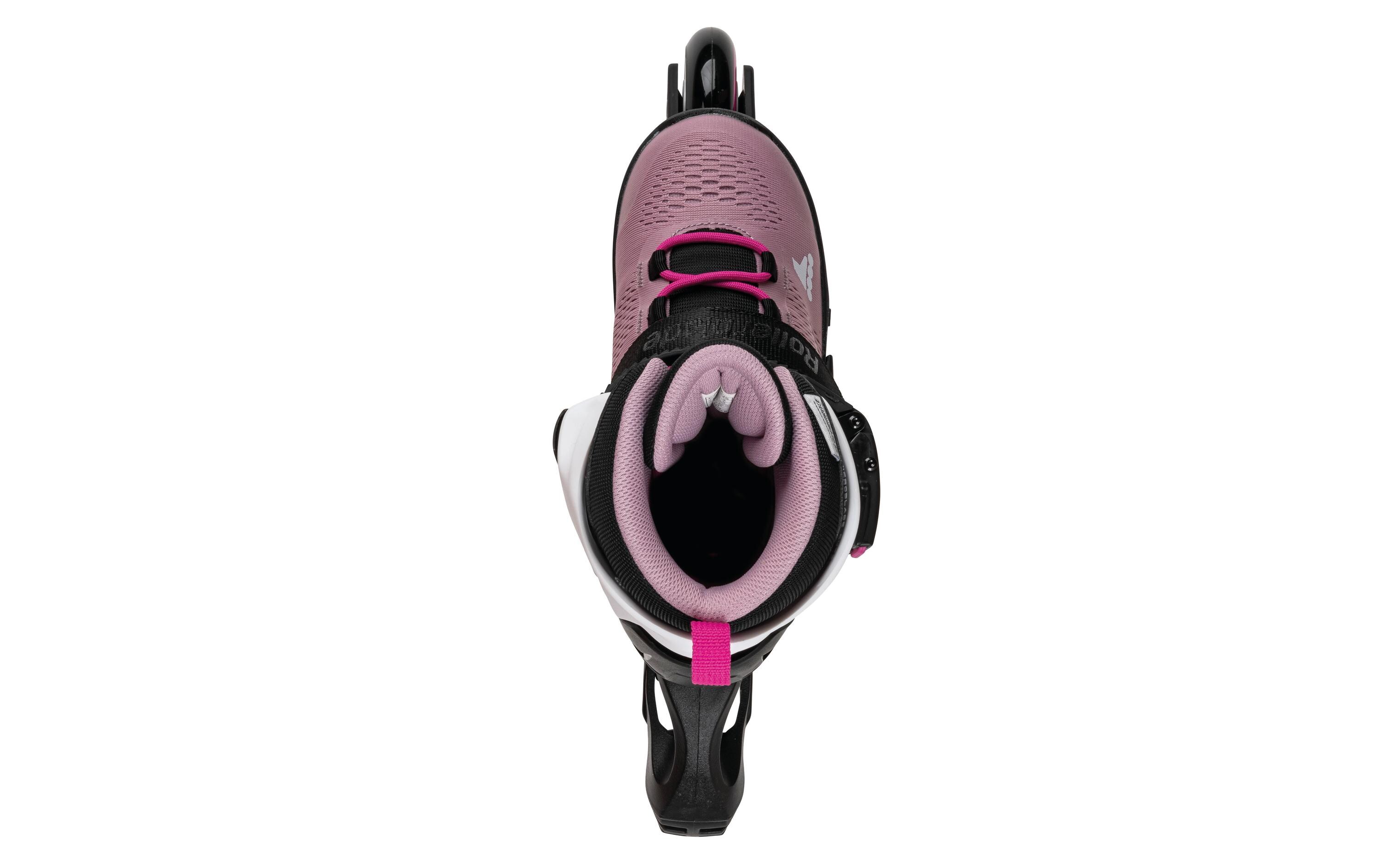 Inline-Skates Microblade 230 Pink/WhiteVerstellbare Inline-Skates für Kinder