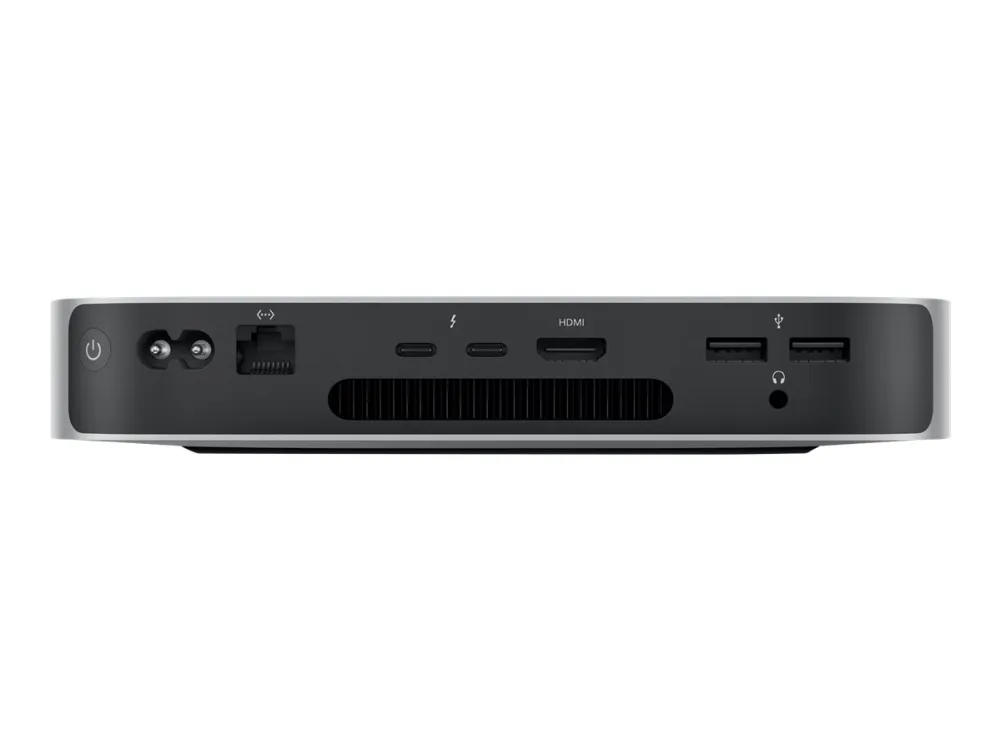 Apple Mac mini - M2 - RAM 8 GB - SSD 512 GB - M2 10-core GPU - Gigabit Ethernet, IEEE 802.11ax (Wi-Fi 6E), Bluetooth 5.3 - macOS Ventura 13.0 - skærm: ingen - sølv