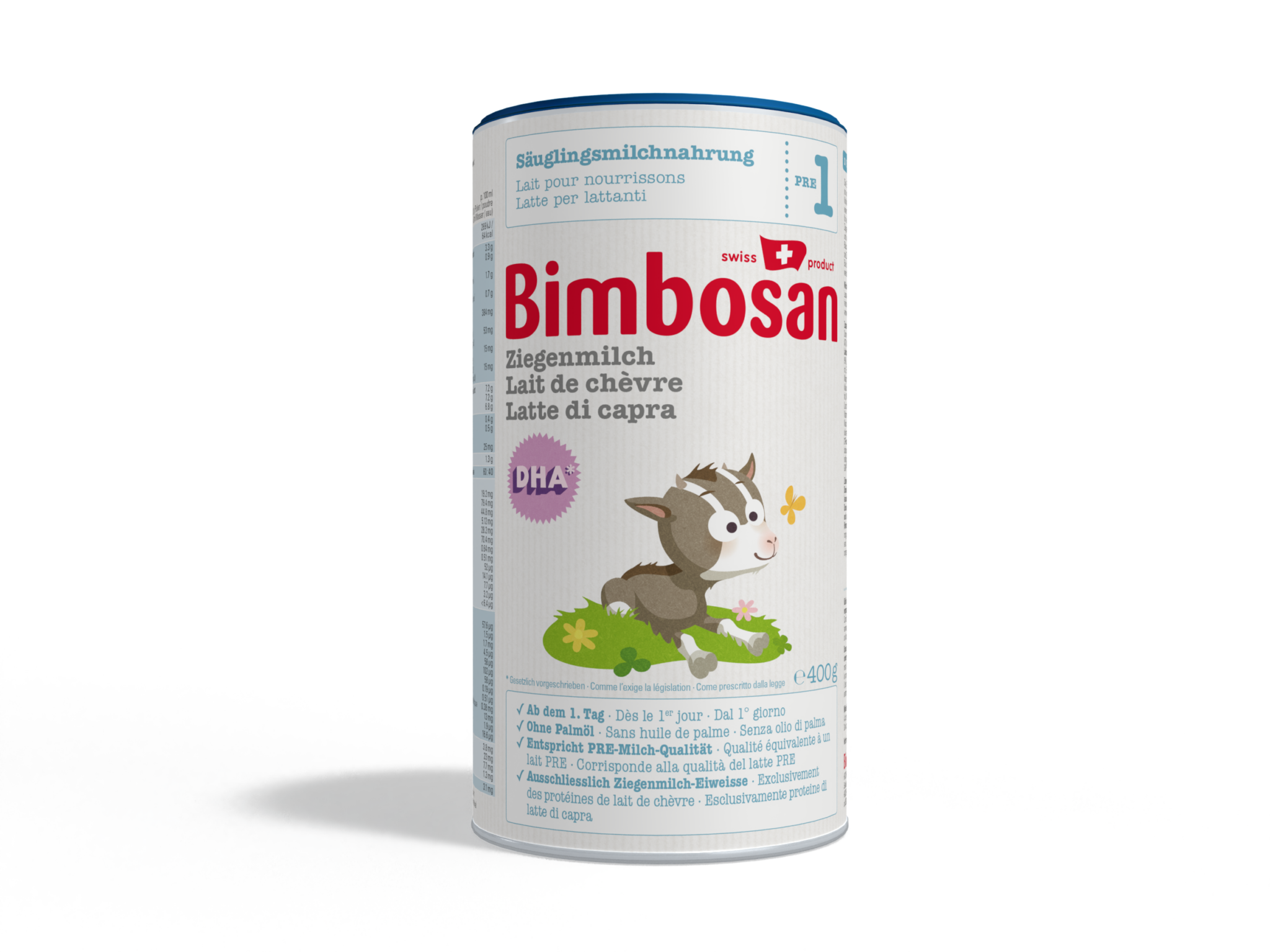 BIMBOSAN Ziegenmilch 1 Säuglingsmilch Plv Ds 400 g
