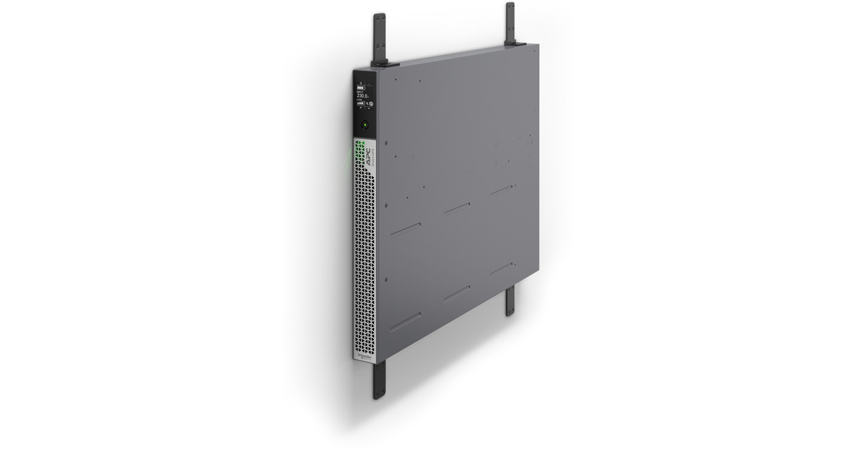 APCSmart-UPS Ultra On-Line 2200VA Li-ion SRTL2KRM1UIC ups  (Donkergrijs/zilver, 2200 W, 1U, 3x C13 + 2x C19, SmartConnect, verlengde runtime, met rail-kit)