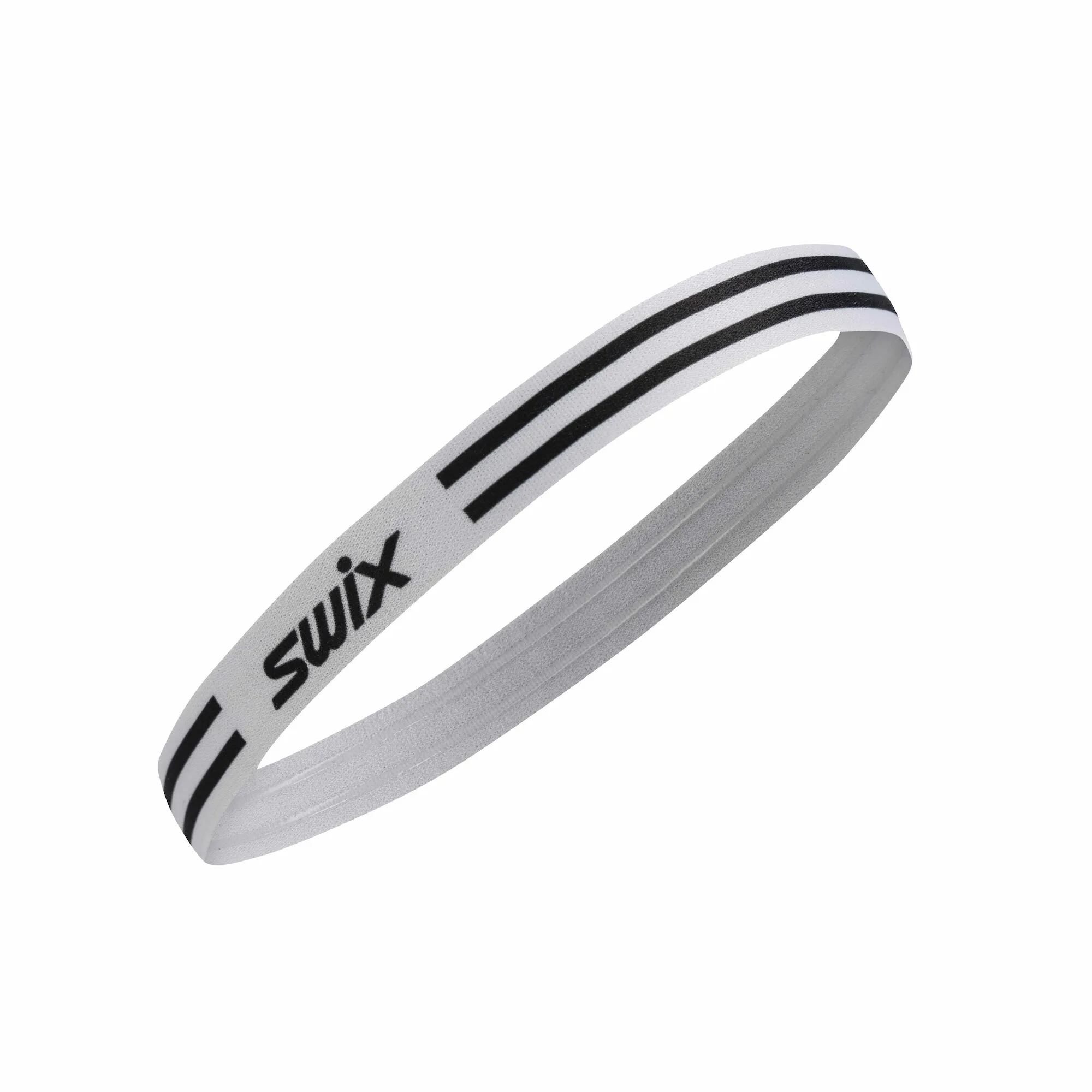 Swix Vantage Elastic Hairbands 2pk Black/Bright White