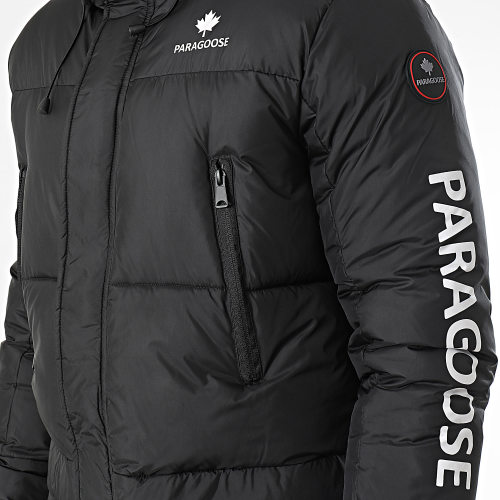 Doudoune Capuche Noir