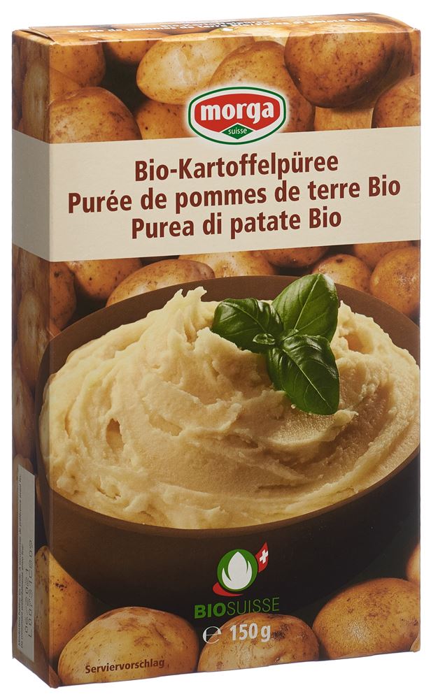 MORGA Kartoffelpurée<br>150 g, Bio Knopse