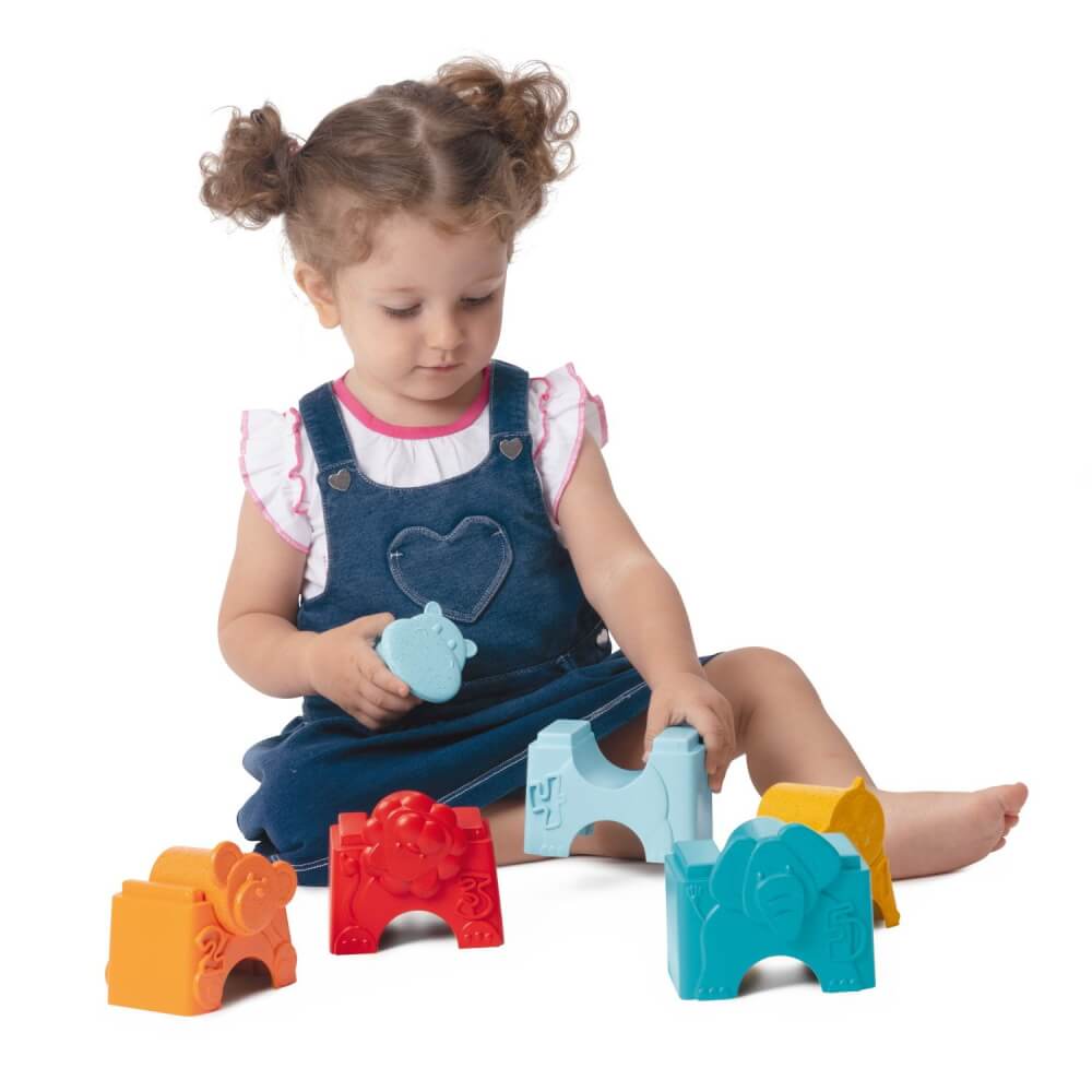 2in1 Stapelbarer Turm Der Tiere Eco