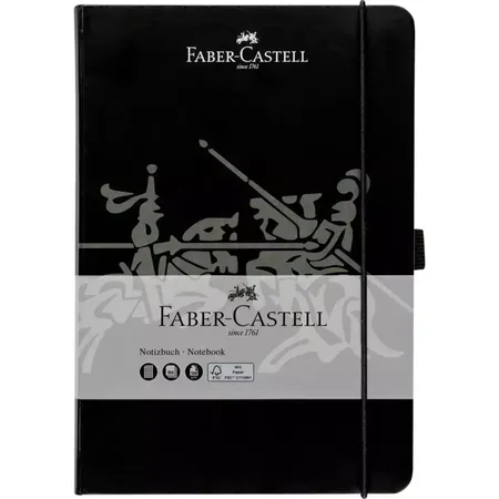 Faber-Castell Notizbuch A5 schwarz