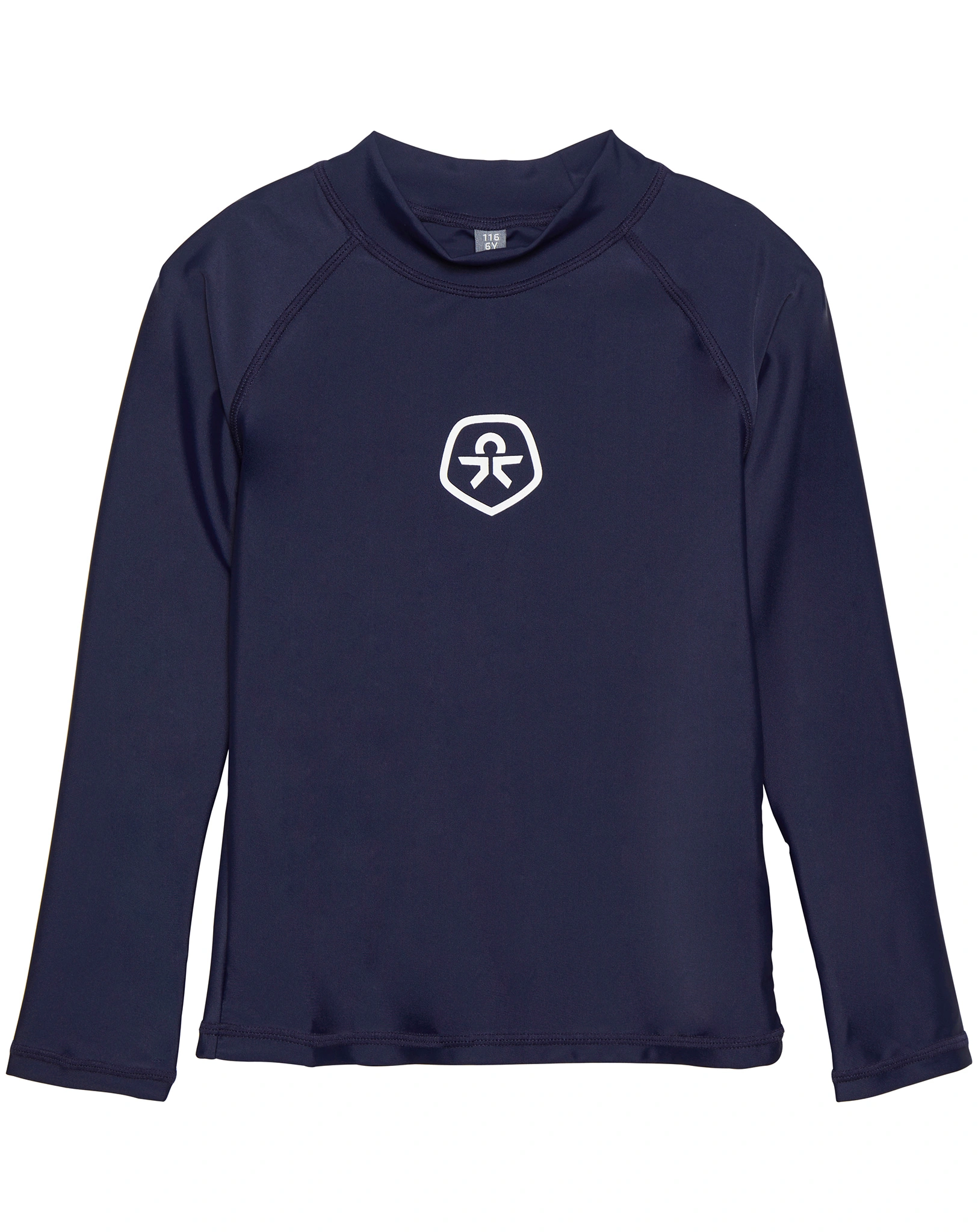 Langarm-Badeshirt SOLID in dunkelblau