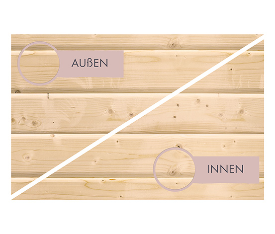 Karibu Sauna »Irina 2« mit Fronteinstieg