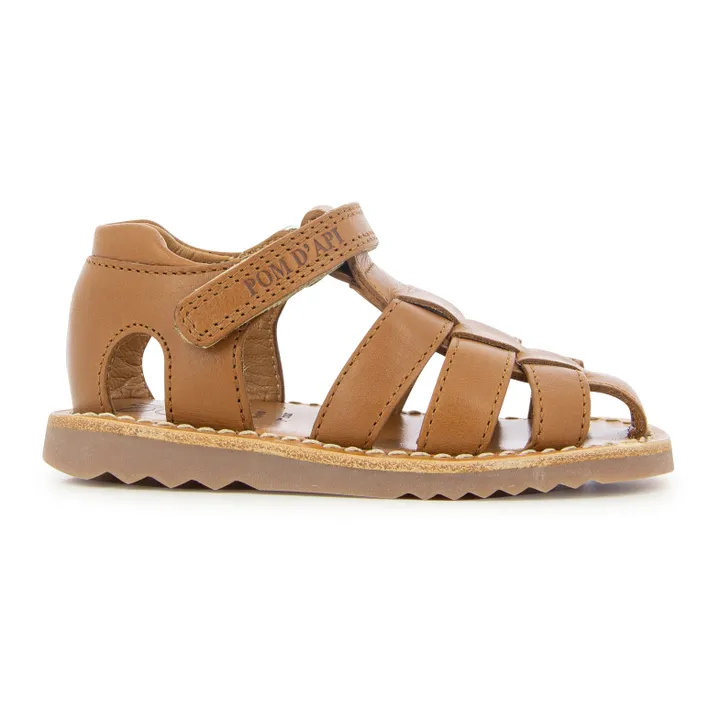 Pom d'Api Sandales Waff Papy | Camel