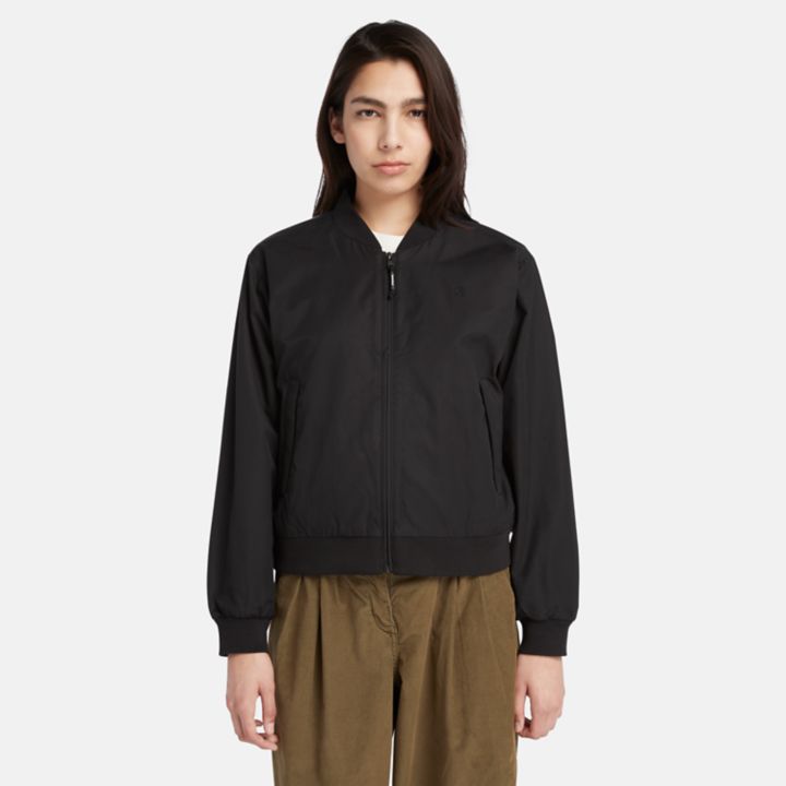 Jaqueta bomber feminina preta