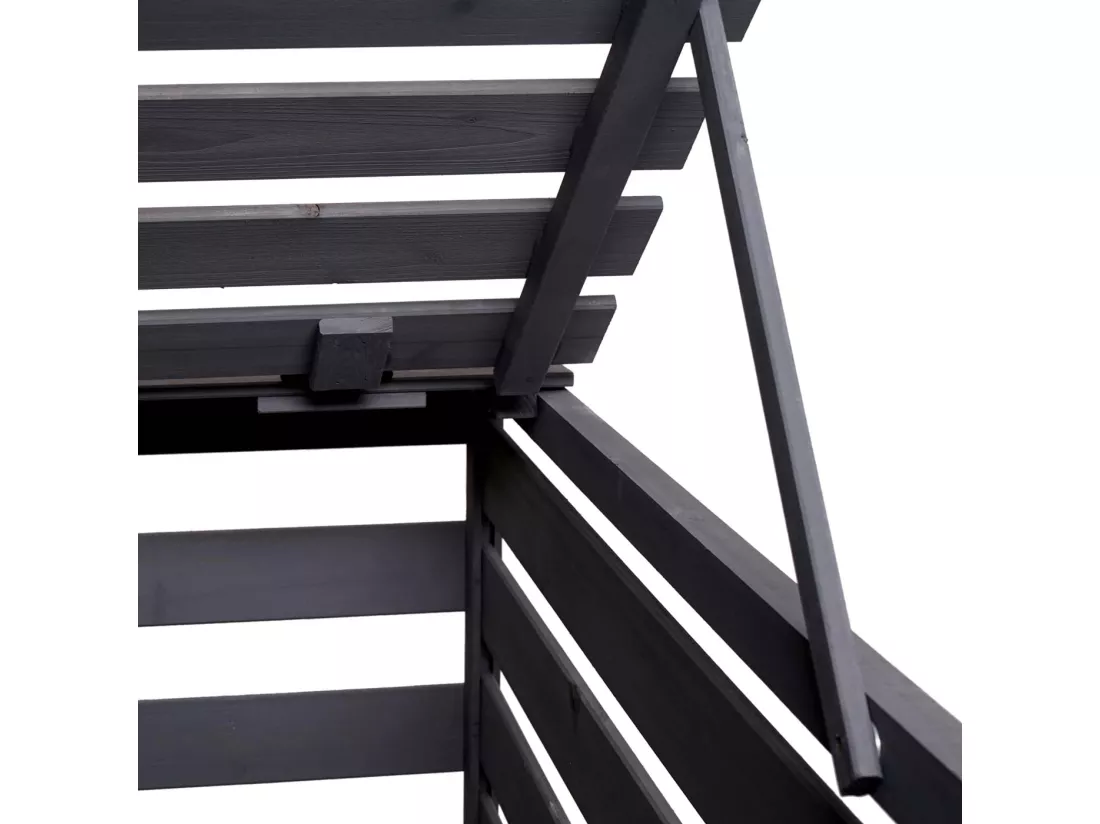 Extension pour cache-poubelle MCW-H62, anthracite