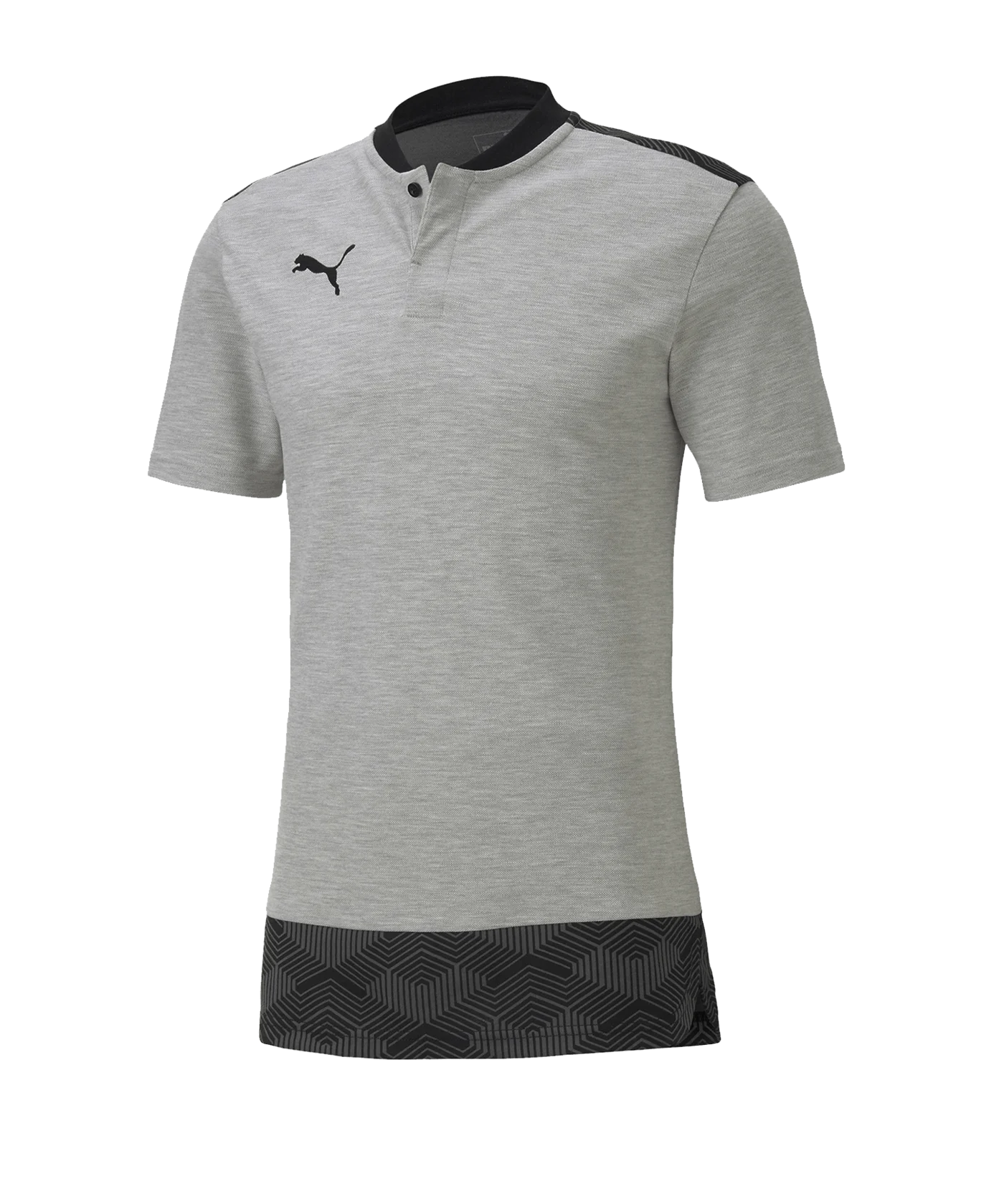 PUMA teamFINAL 21 Casuals Poloshirt Grau F37