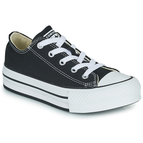 Converse - CHUCK TAYLOR ALL STAR EVA LIFT FOUNDATION OX - Noir