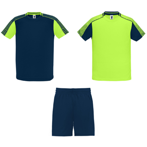 Conjunto esportivo da Juventus: 2 camisas e 1 calça