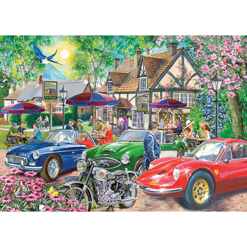 Auberge de la charrue big 500pc puzzle