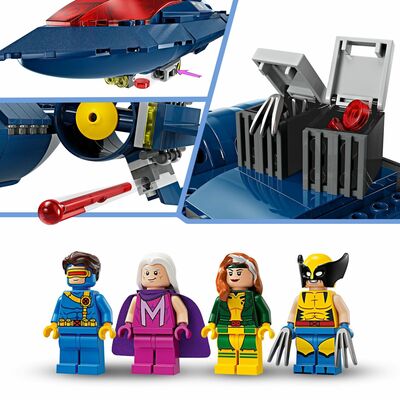 LEGO Super Heroes 76281 X-Mens X-Jet