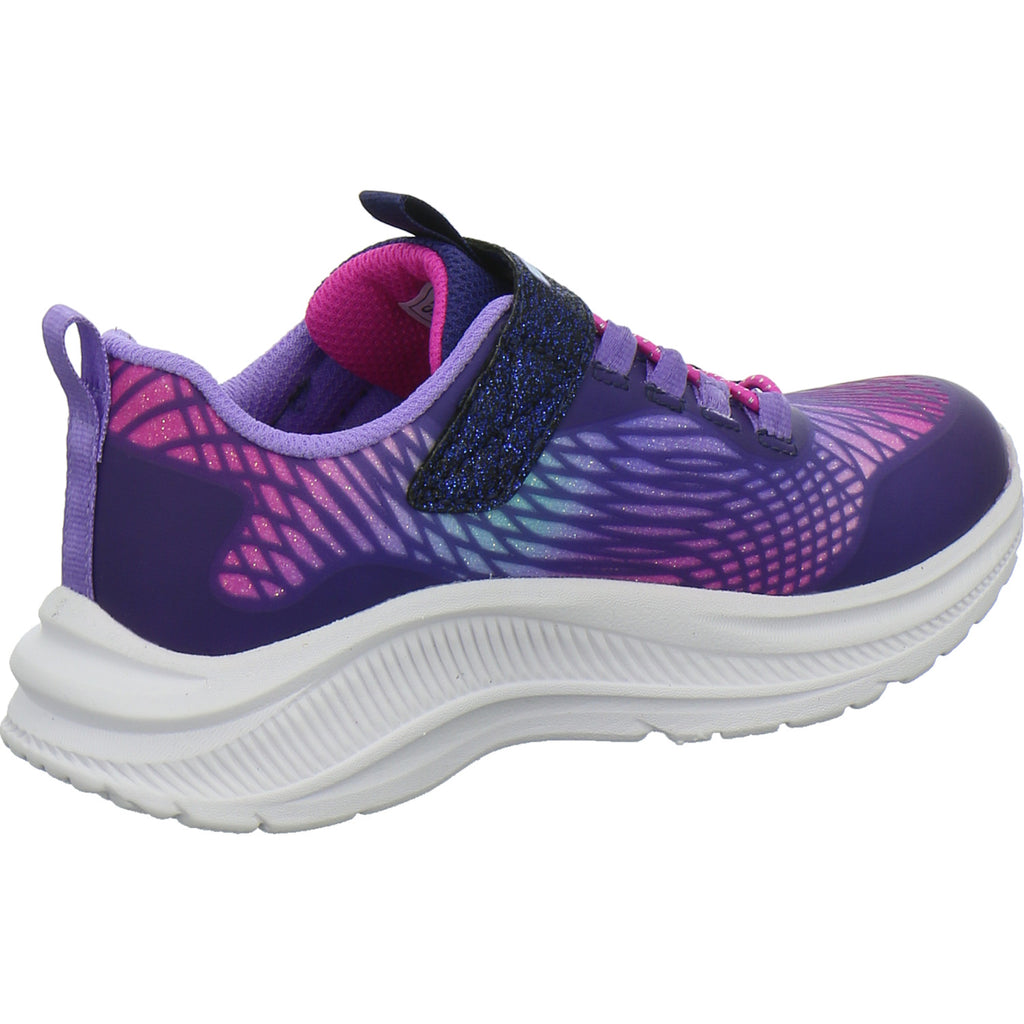 Skechers Halbschuhe Mädchen Rainbow Cruisers Blau-kombi