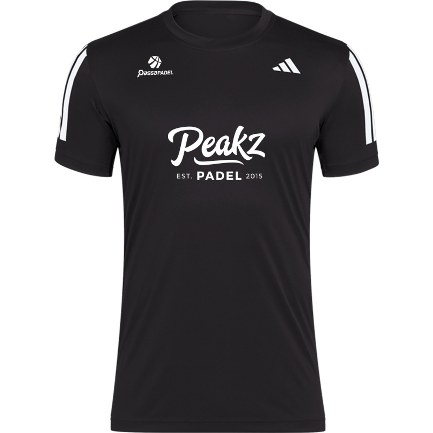 adidas Club 3 Stripes Tee Peakz Padel