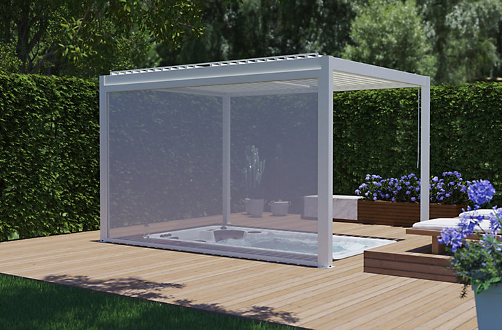 Store façade pour pergola Cameo l. 3,78m