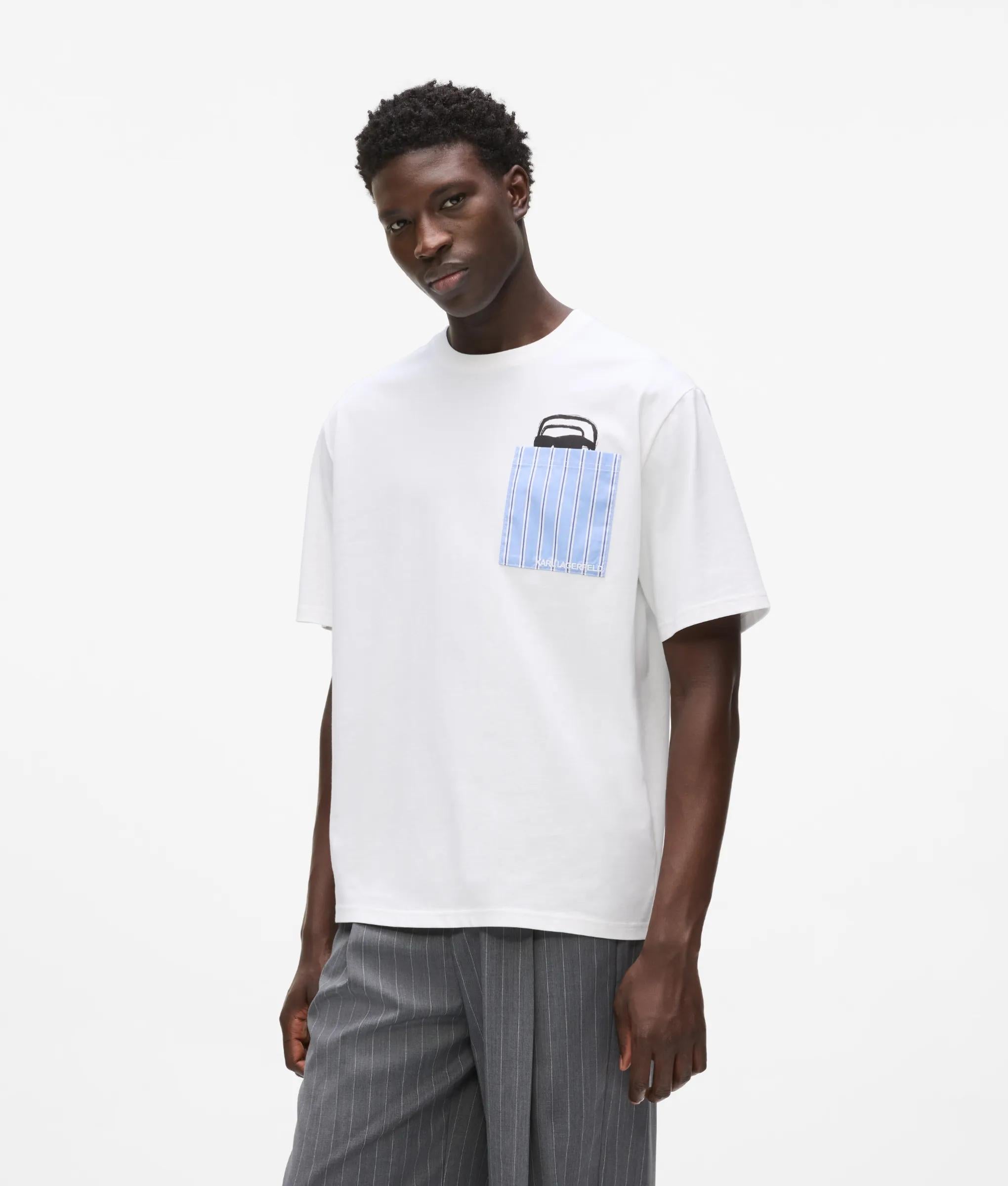 Ikon T-shirt met uitsparing voor de zak