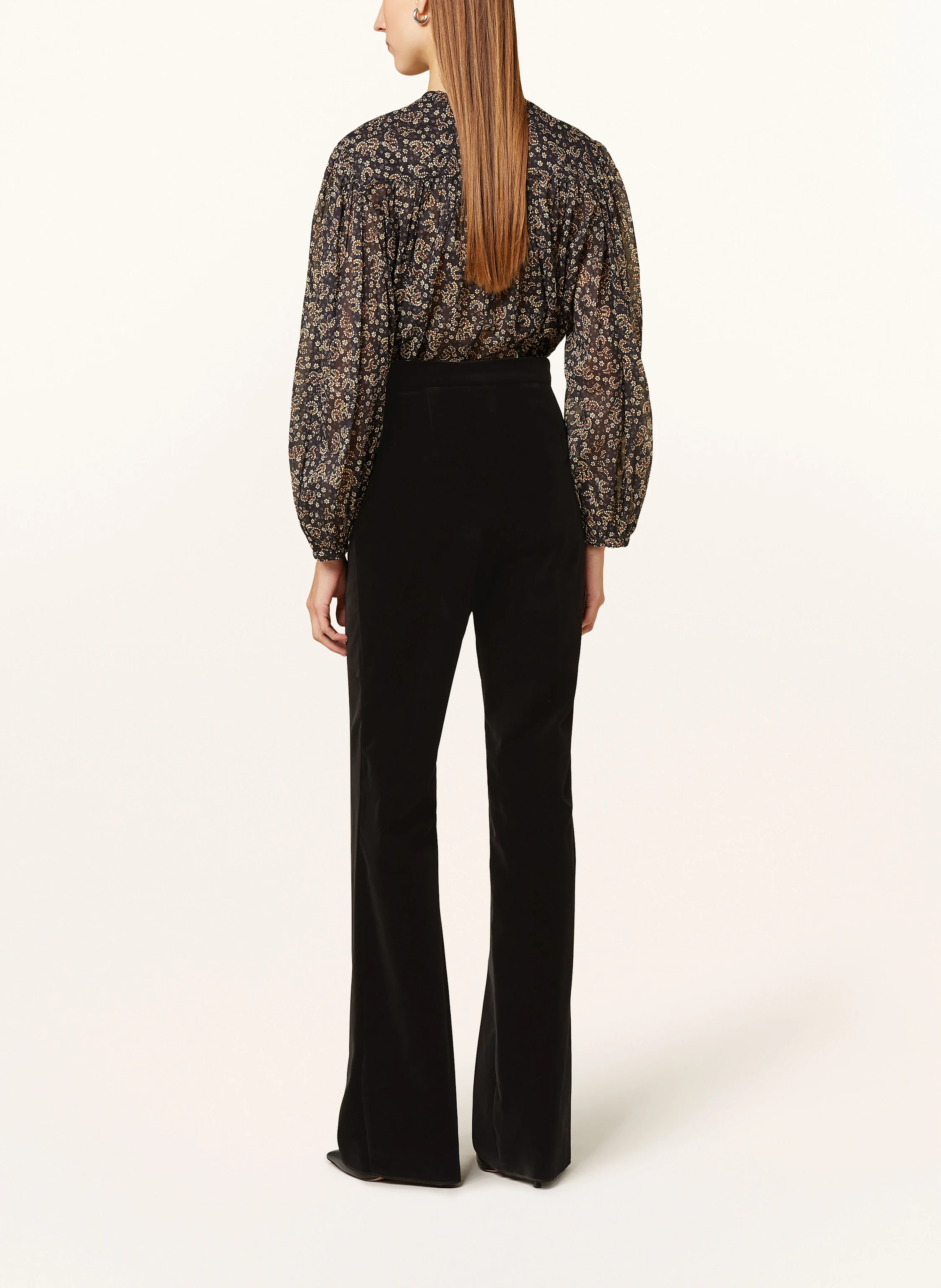 Max Mara STUDIO Marlenehose ACETO aus Samt